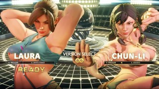 Street Fighter V Laura vs Chun Li PC Mod - Pornhub.com