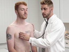 Hot Ginger Sebastian Hunt Needs Dr Johnny Fords Protein Internal Shot