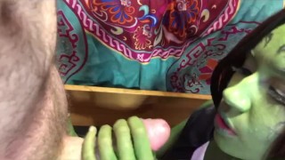 Gamora suce la bite de Starlords 