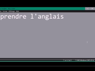 Présentation cours anglais pour les débutant partie 2