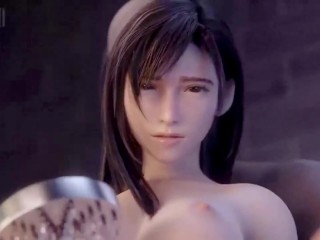 Tifa Lockhart Final Fantasy 7 Remake Compilation 2021 W / Son