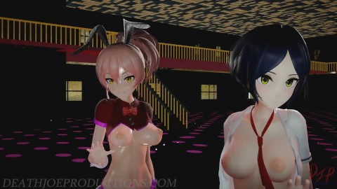 MMD R18 Mika And Kanade Lee Suhyun - Alien - 1232