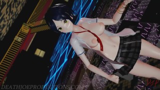 MMD R18 카나데 어두운 바다 모험 1235