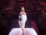 Preview 3 of [MARIO] Futa Bowsette and Princess Peach's honeymon (3D PORN 60 FPS)