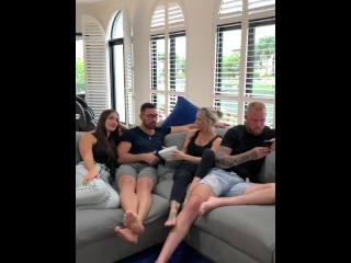 J'ai baisé le mari d'Isabelle mais elle a décidé de se joindre à quand elle a vu! FT Luke Erwin & Jeremy