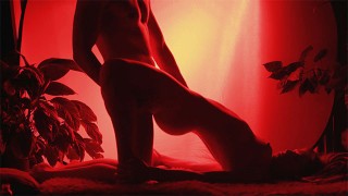 Sensuele silhouet porno