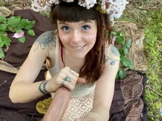 Pagan Sex Magick for Spring Festivus - Eye Contact Blowjob and Roleplay