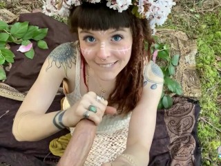 Pagan Sex Magick Pour Spring Festivus - Eye Contact Blowjob et Roleplay