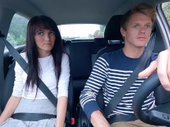 Video Cheating BF on Back Seats of Mr PussyLicking Car - PUSSY LICKING and POUNDING - HUGE CUMSHOT