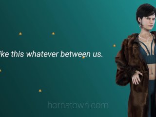 hornstown, cartoon, first date, solo female