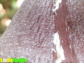 Here is an Extreme Close up Satisfying Precum Play to get_you Falling Asleep- (Loud Moaning Cumshot)