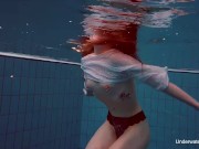 Preview 4 of Underwater swimming babe Alice Bulbul