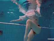 Preview 5 of Underwater swimming babe Alice Bulbul