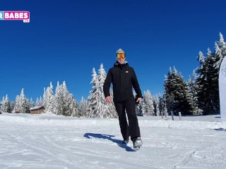 SUGARBABESTV:スキー休暇中にミゼットからフェラを受ける
