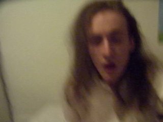 Femboy dressed up as_a schoolgirl takes dildo_in his boypussy