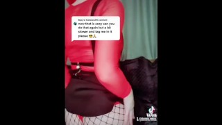 Tiktok Thot Slow-Motion Sultry Dancing To BOOM BOOM
