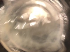 HAVE YOUR MOUTH WIDE OPEN BEFORE YOU TAKE A LOOK AT MY HUGE HOT SEMEN CUMSHOT - CLOSE-UP HD 4K