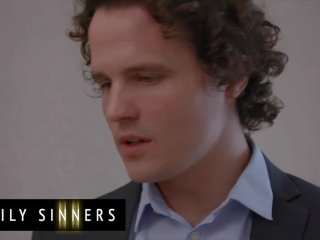 Family Sinners - Chloe Cherry Can't Date Her Stepbrother Robby Echo So She Settles With Fucking Him screenshot number 0
