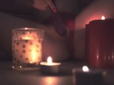 4K candles of the night, vibrator and orgasm Kira Loster