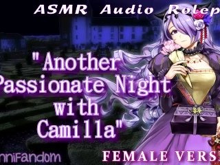 solo female, asmr audio roleplay, erotic audio, fire emblem camilla