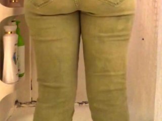 jeans wetting, jeans pissing, verified amateurs, kink
