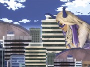 Preview 2 of Mount Lady ERUPTS! (Giantess, Vore, Farting, Burping)