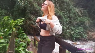 The Waterfall Has Flash Titts