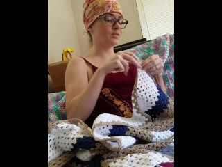 Creature Crocheting and Singing a Tune