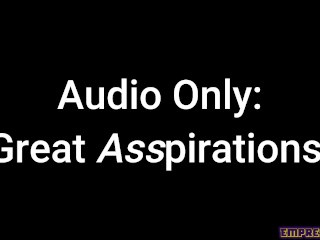 Apenas áudio: ótimas Asspirations