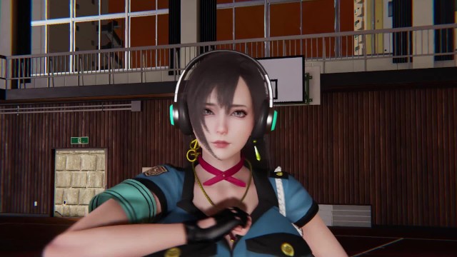 Honey Select 2: Сексуальный инструктор по джинсам, повернись и попроси меня трахнуть его