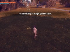 Хвост и ушки снова в моде косплей лес [Gameplay]