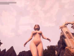 Анку воскресила меня на алтаре возле большой член в обмен на куни [Gameplay] - Screenshot 15 of 16 - здоровенные сиськи