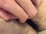 Preview 4 of A Japanese man in estrus bites his pants into his ass and blames anal # 11