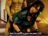 Honey Select 2:The sexy jeans instructor asked me to fuck her