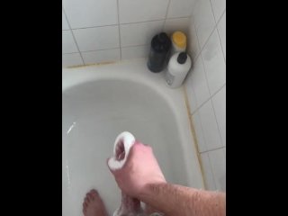 Quick cum in the shower