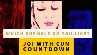 3-Wege-Shemale-JOI mit Metronom und Sperma-Countdown für heterosexuelle Typen