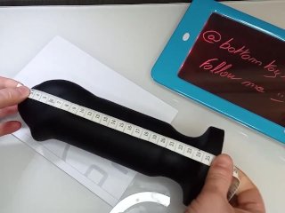 Large XL dildo plug – THINK BIG SILICONE LIQUIDE MEO UNBOXING (Bottomtoys - Links bio)