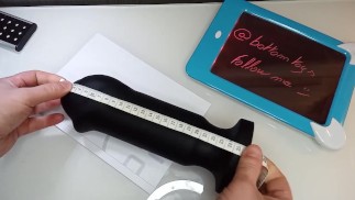 Большая заглушка для фаллоимитатора XL - THINK BIG SILICONE LIQUIDE MEO UNBOXING (Bottomtoys - Links bio)