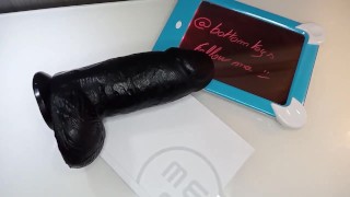 HUGE GAY DILDO " super mike " Unboxing MEO ( Bottomtoys links in bio)