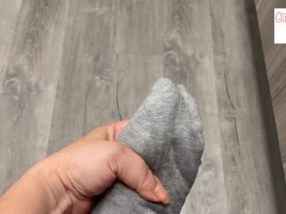 tired feet after gym workout (foot fetish) - glimpseofme