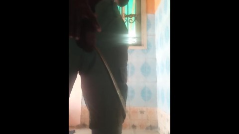 Pre-cum and hands-free pissing 