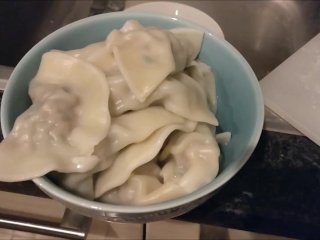 dumplings, solo male, chinese, tutorial