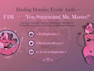 F4M You Summoned Me,Master? - Erotic Audio