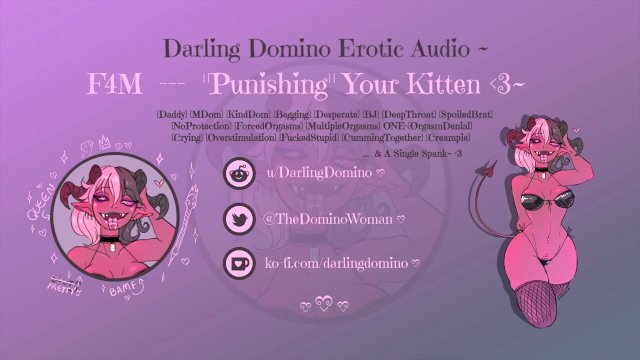 F4M Daddy Spoils His Kitten Until She's Dumb & Drooling - Erotic Audio
