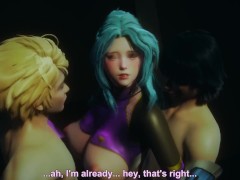 甜心选择2：在体育馆与魔法忍者多人运动 - Screenshot 11 of 16 - 3some