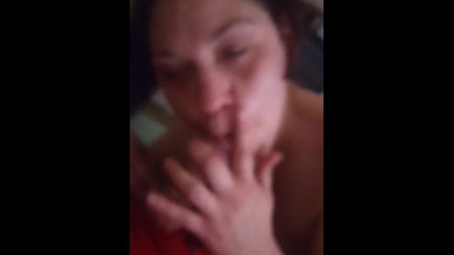 Part 2 hotwife Sunshyne swallowing and choking on Bwc