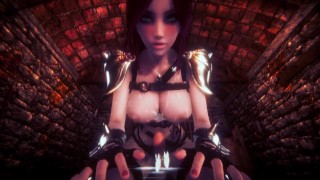 3D PORN 60 FPS LEAGUE OF LEGENDS POV You And Katarina In A Dungeon