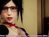 Honey Select 2:The temptation of a glamorous female instructor with a devil figure and a big ass