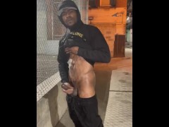 Busting A Hard Nut Outside Downtown 