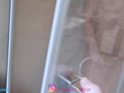 Preview 2 of POV blowjob in the shower facial cum on face brunette teen Pornstar